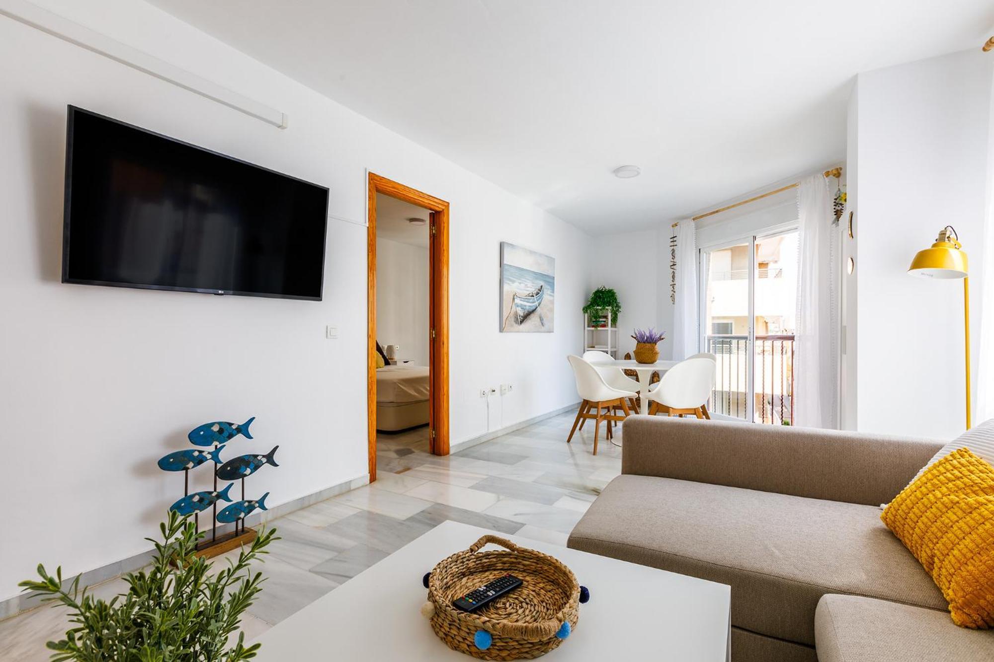 Apartamento A&N Downtown 2 Torre Del Mar Exterior foto